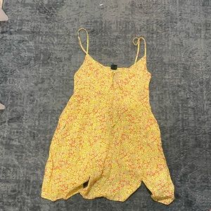 Flower Patterned Mini dress